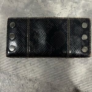 Hammitt Brown Snakeskin Wallet